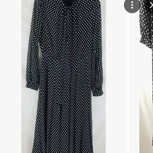 Michael Kors Polkat Dot Romper Dress